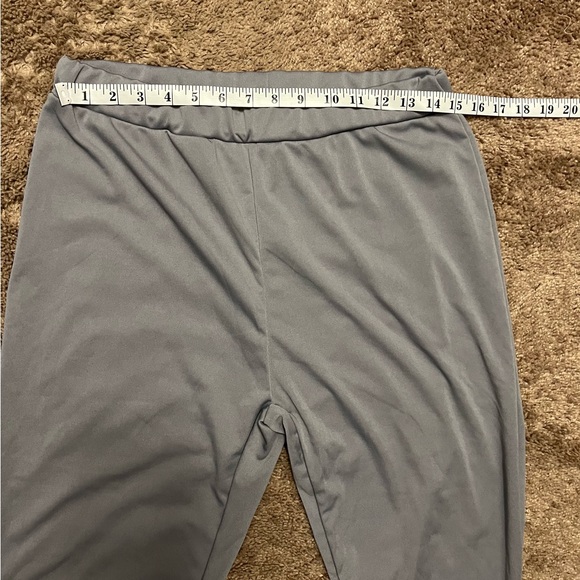 2pc Hooded Gray Leisure Track Suit - Picture 2 of 3